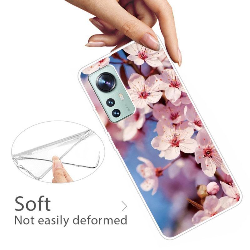 Θήκη Xiaomi 12 Pro Floral Σιλικόνη